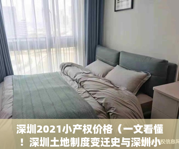 深圳2021小产权价格（一文看懂！深圳土地制度变迁史与深圳小产权房！）(深圳的小产权最近动态)