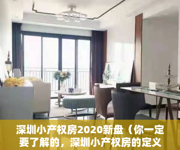 深圳小产权房2020新盘（你一定要了解的，深圳小产权房的定义，以及基本知识！）