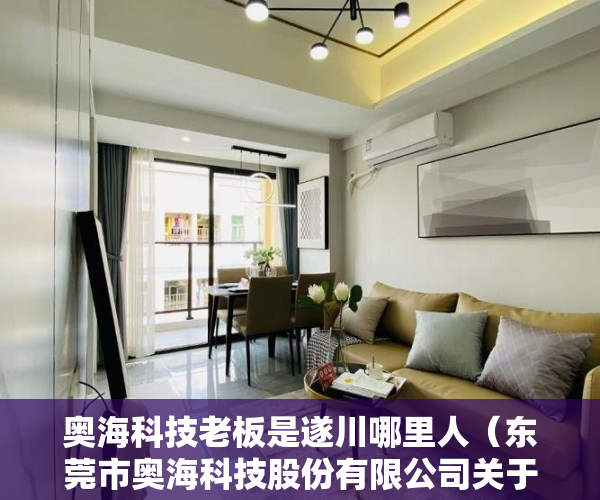 奥海科技老板是遂川哪里人（东莞市奥海科技股份有限公司关于公司董事减持计划期限届满的公告）