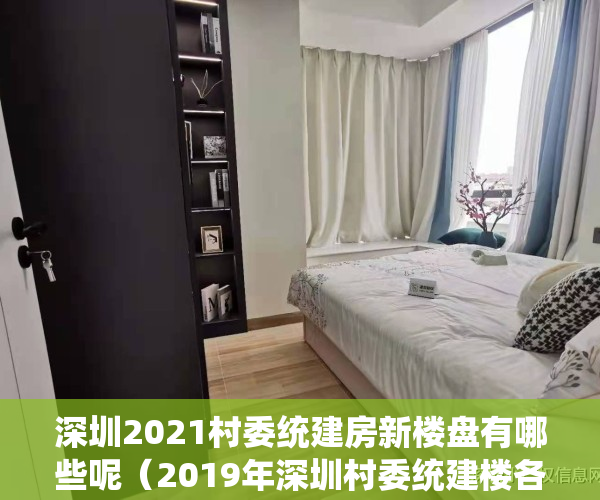 深圳2021村委统建房新楼盘有哪些呢（2019年深圳村委统建楼各片区一览表）