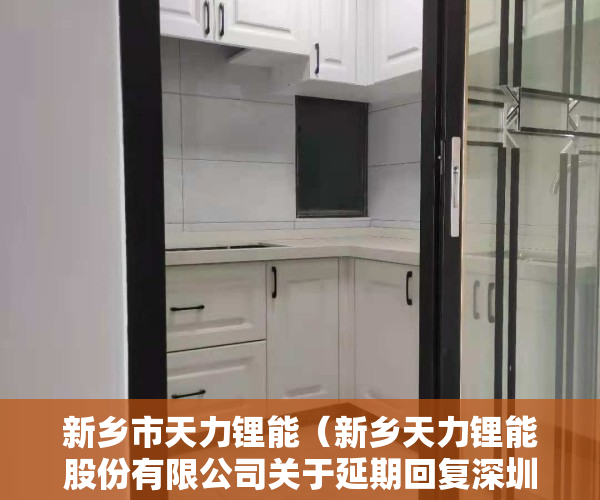 新乡市天力锂能（新乡天力锂能股份有限公司关于延期回复深圳证券交易所关注函的公告）
