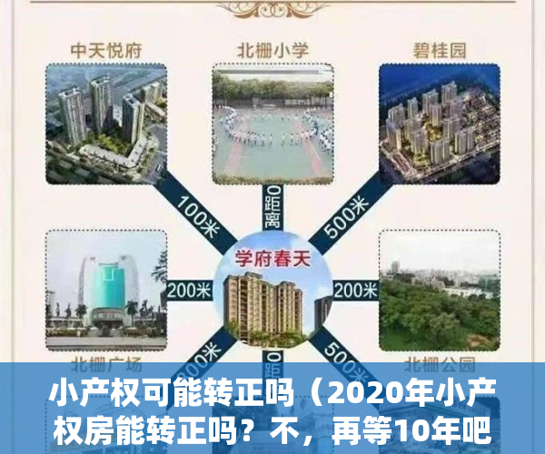 小产权可能转正吗（2020年小产权房能转正吗？不，再等10年吧！）