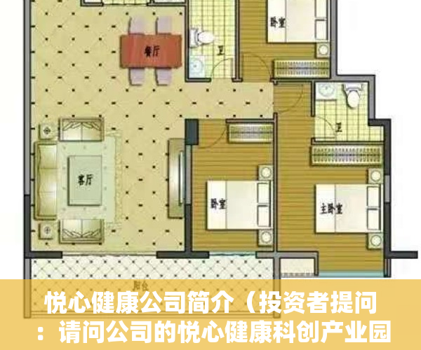 悦心健康公司简介（投资者提问：请问公司的悦心健康科创产业园目前主要主页合作伙伴有哪些，还有哪）