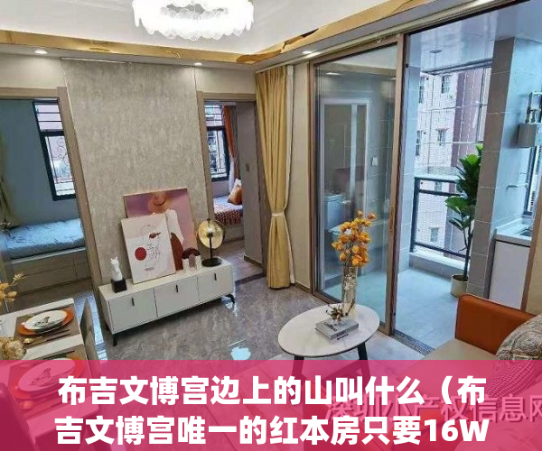 布吉文博宫边上的山叫什么（布吉文博宫唯一的红本房只要16W）(布吉文博宫后面的别墅为什么没人入住)