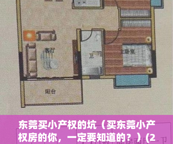 东莞买小产权的坑（买东莞小产权房的你，一定要知道的？）(2019年买东莞小产权房一定注意这5点)